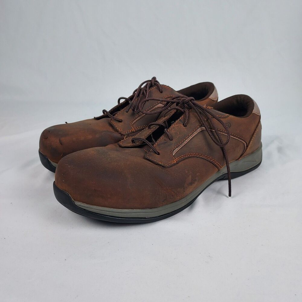 Red Wing Leather Safety Toe Work Oxfords Mens 10.5 Slip Resistant